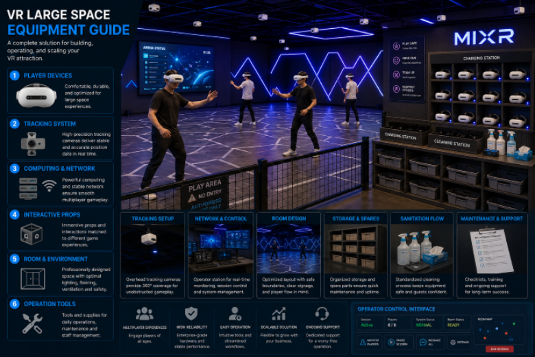 VR Large Space Equipment Guide