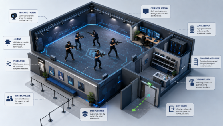 VR Arena Equipment Guide