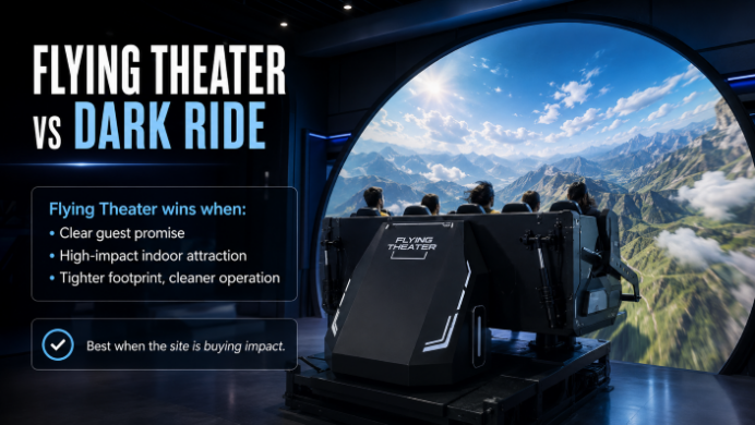Flying Theater vs Dark Ride