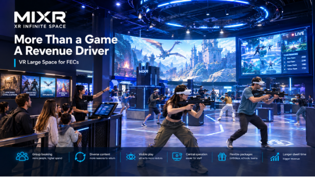Case Study: A VR Large Space Attraction That Became the Main Revenue Driver of an FEC
