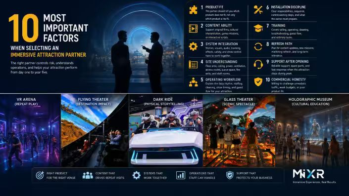 The 10 Most Important Factors When Selecting an Immersive Attraction Partner