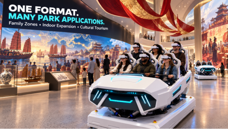 Dark Ride Applications for Theme Parks