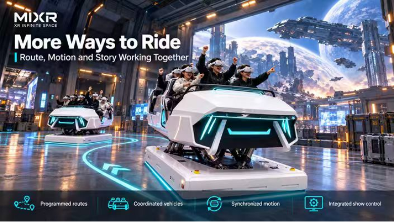 What Makes an AGV Trackless Dark Ride Different?