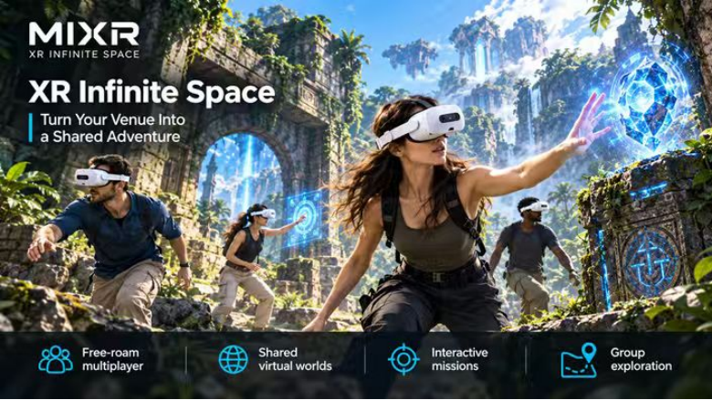 XR Infinite Space Explained: Free-Roam Multiplayer Entertainment